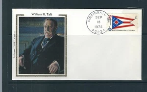 USA Presidents / William H. Taft . ( NOT A FDC ). Colorano Silk Cachet - Picture 1 of 1