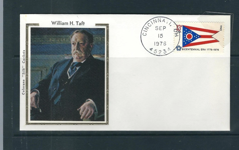 USA Presidents / William H. Taft . (  NOT A FDC ). Colorano Silk Cachet - Image 1 of 1