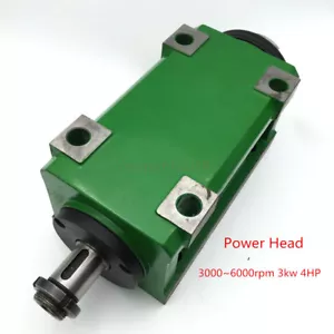 Drilling Power Head Spindle Unit CNC Boring Milling Cut Machine 3000~6000rpm 4HP - Picture 1 of 8