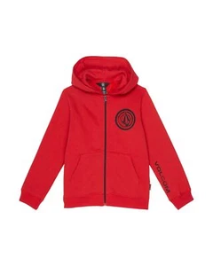 VOLCOM Boys' Zip Up Hoodie LIBERATED 91 - Ribbon Red - Medium - NWT - Picture 1 of 1