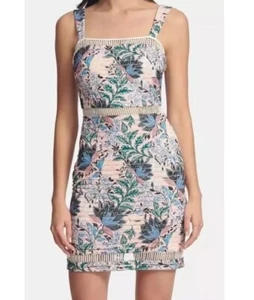Vestido ajustado floral sin mangas GUESS Los Angeles by Marciano (8 EE. UU.) Reg $139 - Imagen 1 de 23