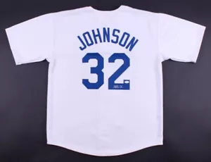 Magic Johnson Signed Los Angeles Dodger Jersey (JSA COA) Former Lakers Superstar - Picture 1 of 6