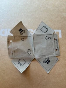 Lego Indiana Jones Dark Tan Minifigure Cloth Tent, decent condition some folds - Picture 1 of 5