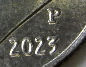 2023 P. Roosevelt Dime with obverse and reverse errors D - 1 - Picture 1 of 7