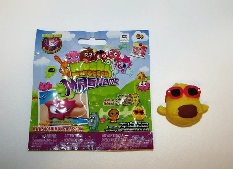 MASHEMS MOSHI MONSTERS SINGLE DJ QUACK WITH WRAPPER NEW Cover