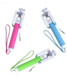 Ausziehbares Teleskop Selfie Stick Einbeinstativ für Kamera Handy Halter Ständer - Bild 1 von 1