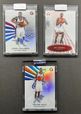 2005-06 Topps Pristine Uncirculated Refractor LOT Ben Gordon Ariza Chalmers 🔥🔥 - Image 1 of 4