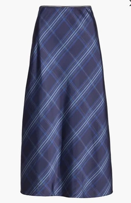 Vince Falda Sin Mangas Satinada a Cuadros Talla XL NUEVA CON ETIQUETAS Foto 1 de 4