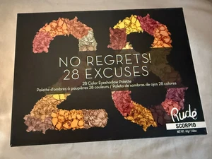RUDE Cosmetics EyeShadow No Regrest 28 Excuses -Scorpio - Picture 1 of 2