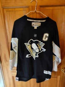 Reebok Sidney Crosby 87 Pittsburgh Penguins NHL Trikot Y L/XL - Bild 1 von 9
