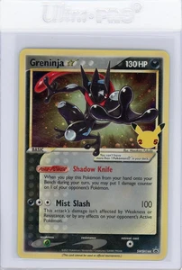 2021 Pokemon Celebrations 25th Anniversary ETB Gold Star Promo Greninja SWSH144 - Picture 1 of 2