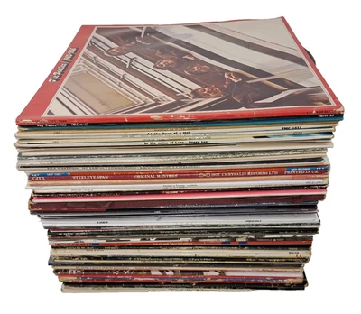 Album LP Vinyl Record Collection Job Lot x 74 Rock Pop Soul Ideal for Resellers - Image 1 of 4