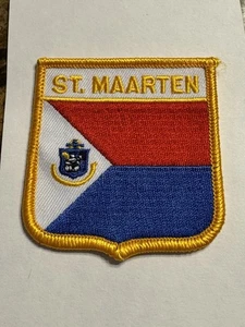 St. Maarten Embroidered Patch — Iron On - Picture 1 of 2