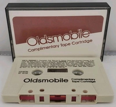 Oldsmobile Complimentary Tape Cartridge 1985 Promo - Image 1 of 3