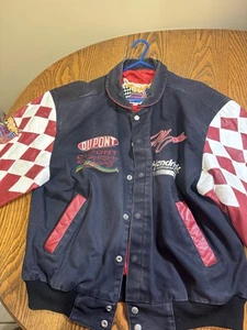 Vintage 90s Jeff Hamilton Racing Collection Jeff Gordon #24 Jacket Size M NASCAR - Bild 1 von 8