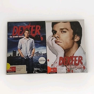Dexter : Season 1-2 DVD Set - Region 4 - VGC - Fast & Free Shipping - Image 1 of 4