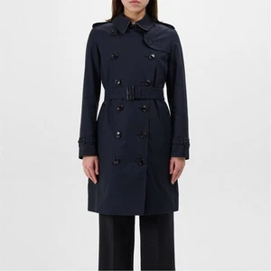 Burberry The Kensington Damen-Trenchcoat Midnight Medium hergestellt in UK-Größe US8 - Bild 1 von 15
