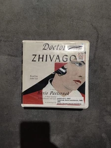 DOCTOR ZHIVAGO Boris Pasternak John Lee Narrator CD Audiobook  EX LIBRARY B2GO - Picture 1 of 8