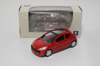 B86 1:64 3 pollici 3 pollici NOREV PEUGEOT 207 3 PORTE ROSSO MIB - Immagine 1 di 4