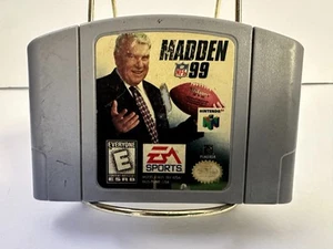 Cartucho de videojuego retro Madden NFL 99 N64 (Nintendo 64) 64 bits - Imagen 1 de 4