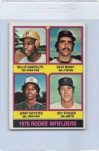 1976 Topps #592 Rookie Infielders NM *469 - Picture 1 of 2