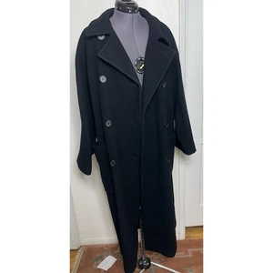 Calvin Klein Women’s Double Breasted Button Down Coat Wool Blend Sz. 12 - Picture 1 of 17