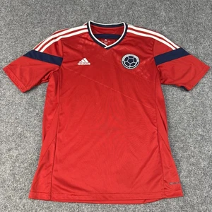 Kolumbien Nationalmannschaft Trikot Herren Medium Rot Fußball Adidas Climacool Crest - Bild 1 von 13
