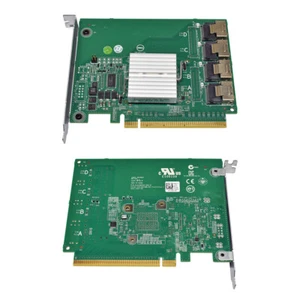 Dell PowerEdge R720 R820 4-Port SAS SSD PCIe Expander Card 0YPNRC + Cable - Picture 1 of 5