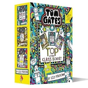 Tom Gates Top of the Class Boxset Stories Lucky Liz Pichon 3Books Collection Set - Picture 1 of 8