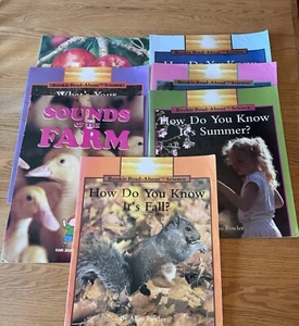 Lot Of 6 Rookie Read & New Bridge Large Teacher Science Picture Classroom Books - Picture 1 of 23