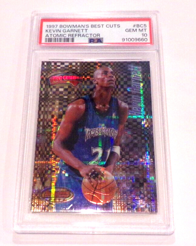 Kevin Garnett Professional Sports Authenticator (PSA