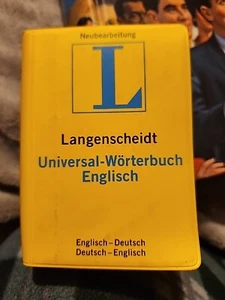 Langenscheidt's Universal German Dictionary: German English English German Frees - Picture 1 of 5