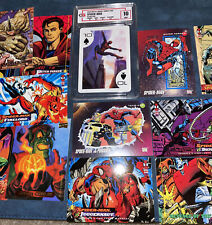 Spider-Man Bicycle Marvel Comics card CG 10 + Bonus Spiderman cards
