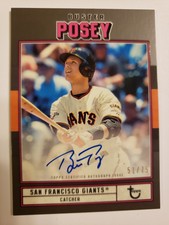 2022 Topps Buster Posey Brooklyn Collection Orange Autograph #51/75 #AC-BP SF
