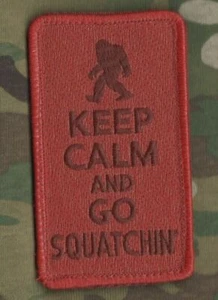 KANDAHAR WHACKER© ISAF SEAL SAS JTF2 KSK ODA KEEP CALM SERIES SSI: GO Sasquatch - Picture 1 of 12