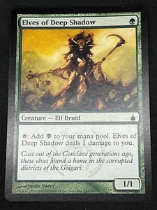 Magic the Gathering MTG Elfen von Deepshadow grün Ravnica üblich - Bild 1 von 2