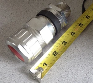 NOS Hawke Type 701 C 1" NPT Threaded Cable Gland Sealing Fitting Wet Locations - Picture 1 of 6