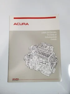 Offical OEM 1990 Acura Integra Technical Information Guide - Dealer - Picture 1 of 7