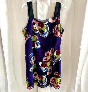 Simply Vera Dress Size XL Artsy Bloomcore Sheer Boho Fairy Retro Hippie 17800 - Picture 1 of 10