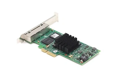 Dell I350-T4 Quad-Port Ethernet PCIe Network Adapter Dell P/N: 00NWK2 Tested - Image 1 of 4