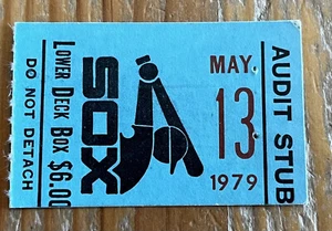 WILLIE WILSON CAREER HR #1...5/13/79 ROYALS/WHITE SOX TICKET STUB - Picture 1 of 1