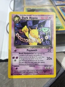 Pokemon DARK HYPNO Team Rocket 9/82 Holo Rare - Picture 1 of 2