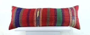 12x36 Ethnic Rug Pillow Decorative Vintage Faded Carpet Boho Cushion Cover 2797 - Picture 1 of 5