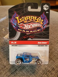 2008 HOT WHEELS Larry's Garage "CHASE" BONESHAKER #19 OF 20 Blue BP. - Picture 1 of 9