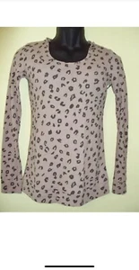 NEW VOLCOM CAN'T DECIDE HOODED THERMAL L/S PULLOVER SHIRT Mauve SMALL TT71 - Picture 1 of 3