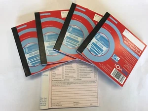 50 páginas duplicadas defecto cero LGV HGV camión camión camión conductor libro de cheques x 10 - Imagen 1 de 3