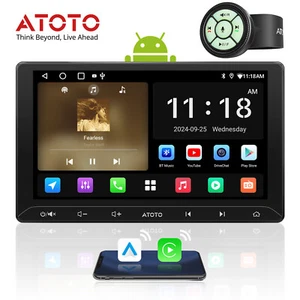 Radio de coche ATOTO A5L 10" Android Navi GPS ChatGPT-AI CarPlay + mando a distancia inalámbrico - Imagen 1 de 8