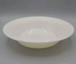 CORNING White Milk Glass 10" HORNBLOWER" Military MESS HALL BOWL ~ USA - Picture 1 of 4