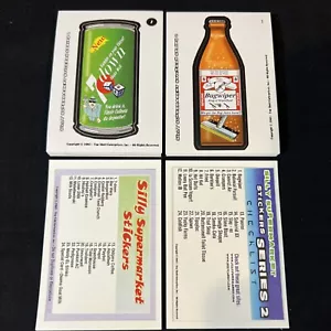 2003 Silly Supermarkt 1. & 2. Serie Komplettsets wie verrückte Pakete selten - Bild 1 von 5