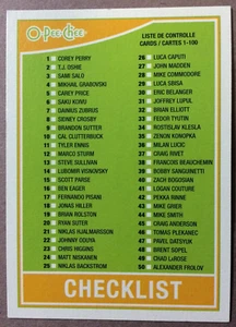 2010-11 O-Pee-Chee Retro Checklist #496 Unmarked - Picture 1 of 1